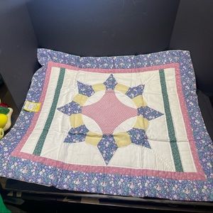 Set of 2 New C & F Quilted Pillow Shams